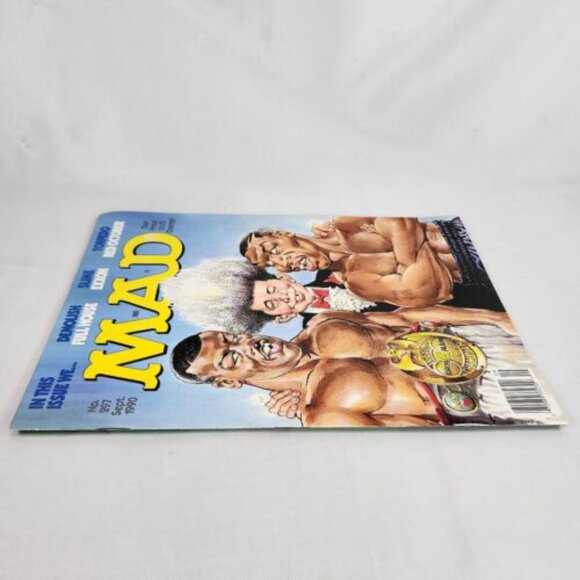 Mad Magazine #297 September 1990 Boxing Mike Tyson Title Fight Drucker Cover FN+ - Picture 5 of 7